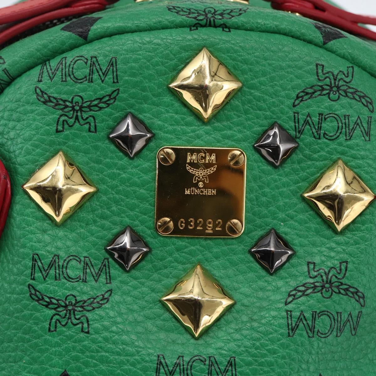 MCM Vintage Vicetos Backpack PVC Leather, Multicolour, PVC, Backpack