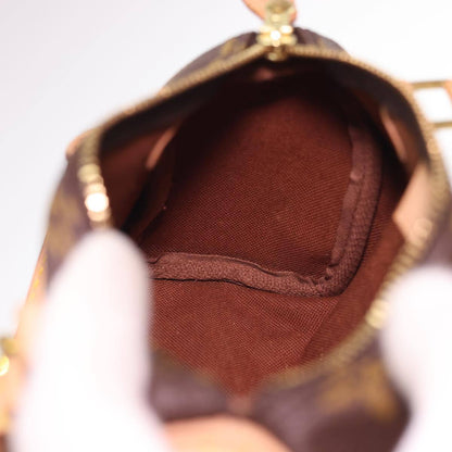 Louis Vuitton Speedy Mini HL Handbag Monogram Canvas, BROWN, CANVAS, Handbag