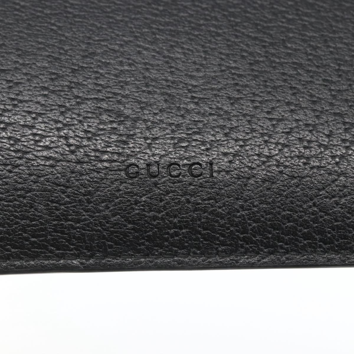 Gucci GG Marmont Pouch Leather, Black, Leather, Clutch