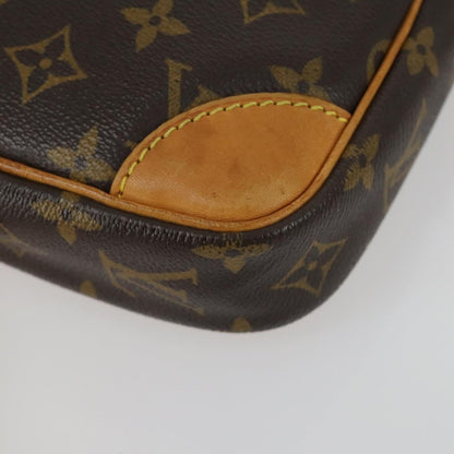 Louis Vuitton Danube Handbag Monogram Canvas, BROWN, CANVAS, Shoulder bag