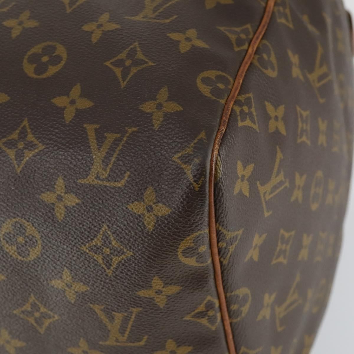 Louis Vuitton Keepall Bag Monogram Canvas, BROWN, CANVAS, Travel bag