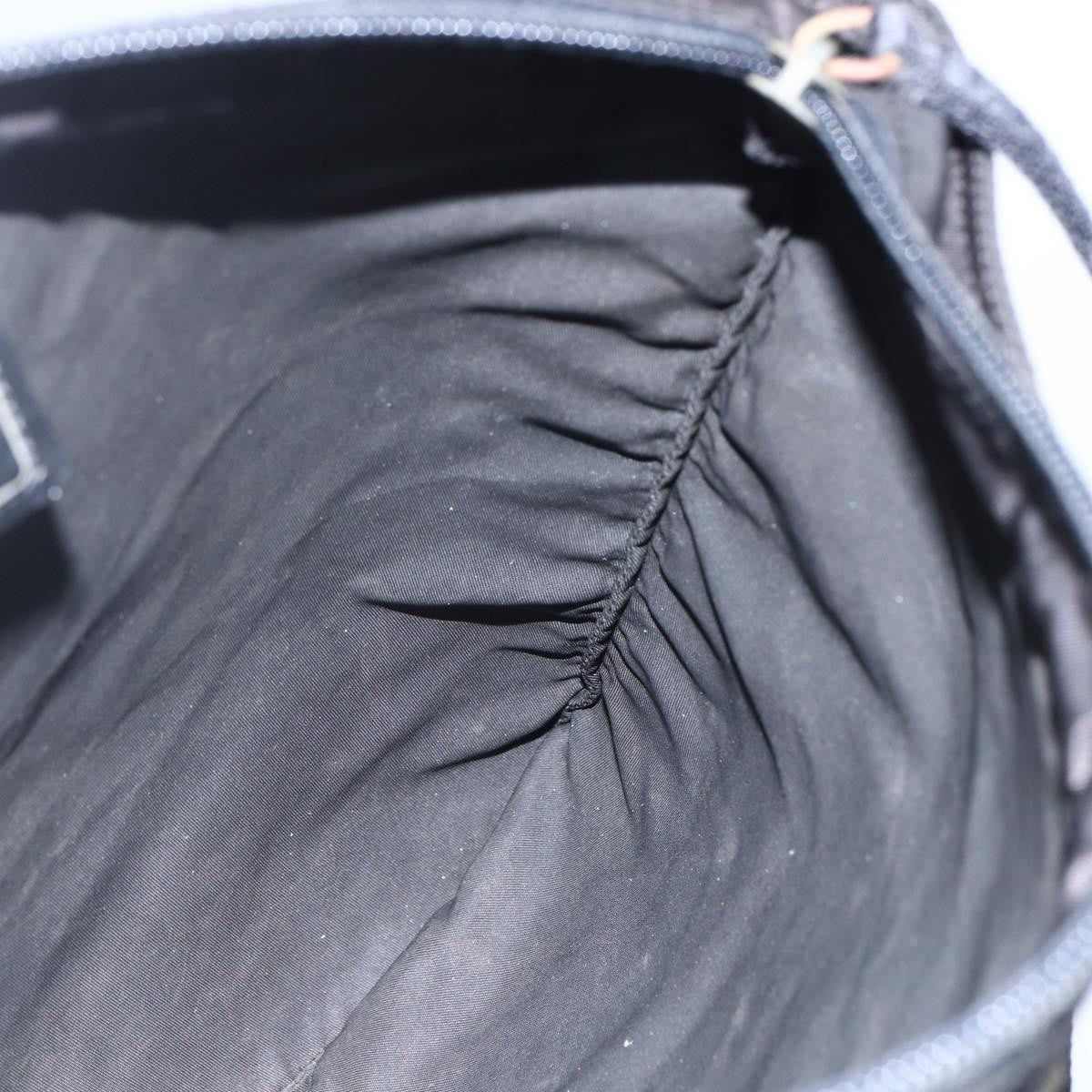 Prada Flat Messenger Bag Tessuto, BLACK, NYLON, Shoulder bag