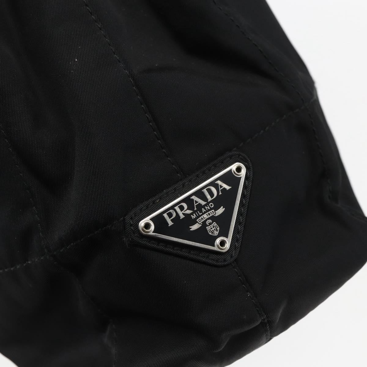 Prada Vintage Tote Tessuto, BLACK, NYLON, Tote bag