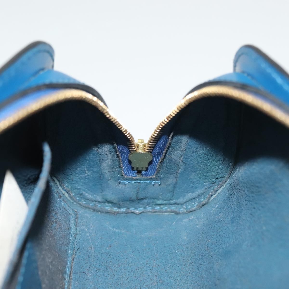 Louis Vuitton Zip Organizer Wallet Epi Leather, BLUE, EPI_LEATHER, Wallets