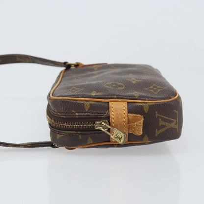 Louis Vuitton Pochette Marly Bandouliere Bag Monogram Canvas, BROWN, CANVAS, Shoulder bag