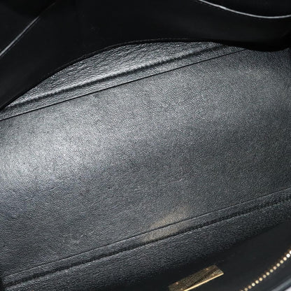 Celine Tricolor Trapeze Bag Leather, BEIGE, LEATHER, Handbag