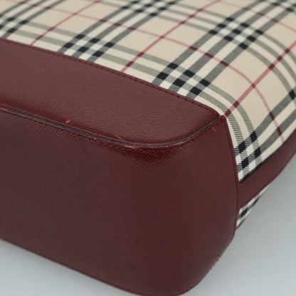 Burberry Nova Check Tote canvas check pattern, BEIGE, CANVAS, Tote bag