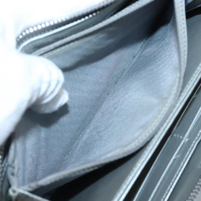 Chanel Boy Zip Jacket Wallet Quilted Calfskin, SILVER, LEATHER, Wallets