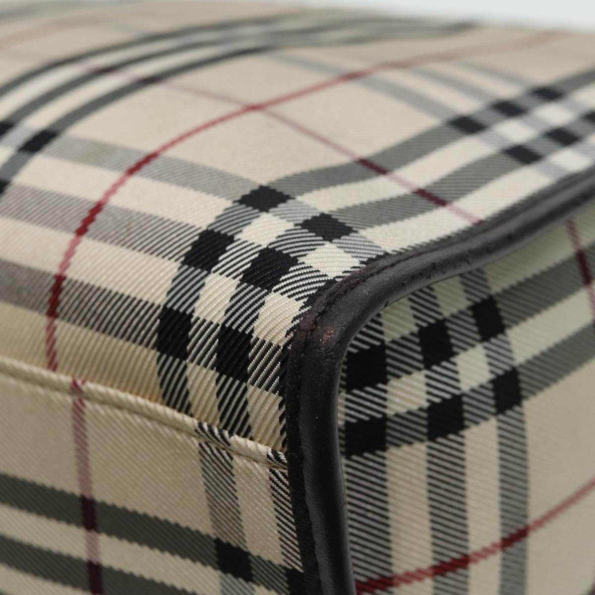 Burberry Nova Check Tote canvas check pattern, BEIGE, CANVAS, Tote bag