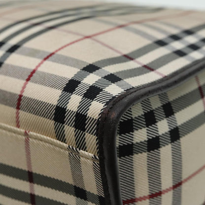 Burberry Nova Check Tote canvas check pattern, BEIGE, CANVAS, Tote bag