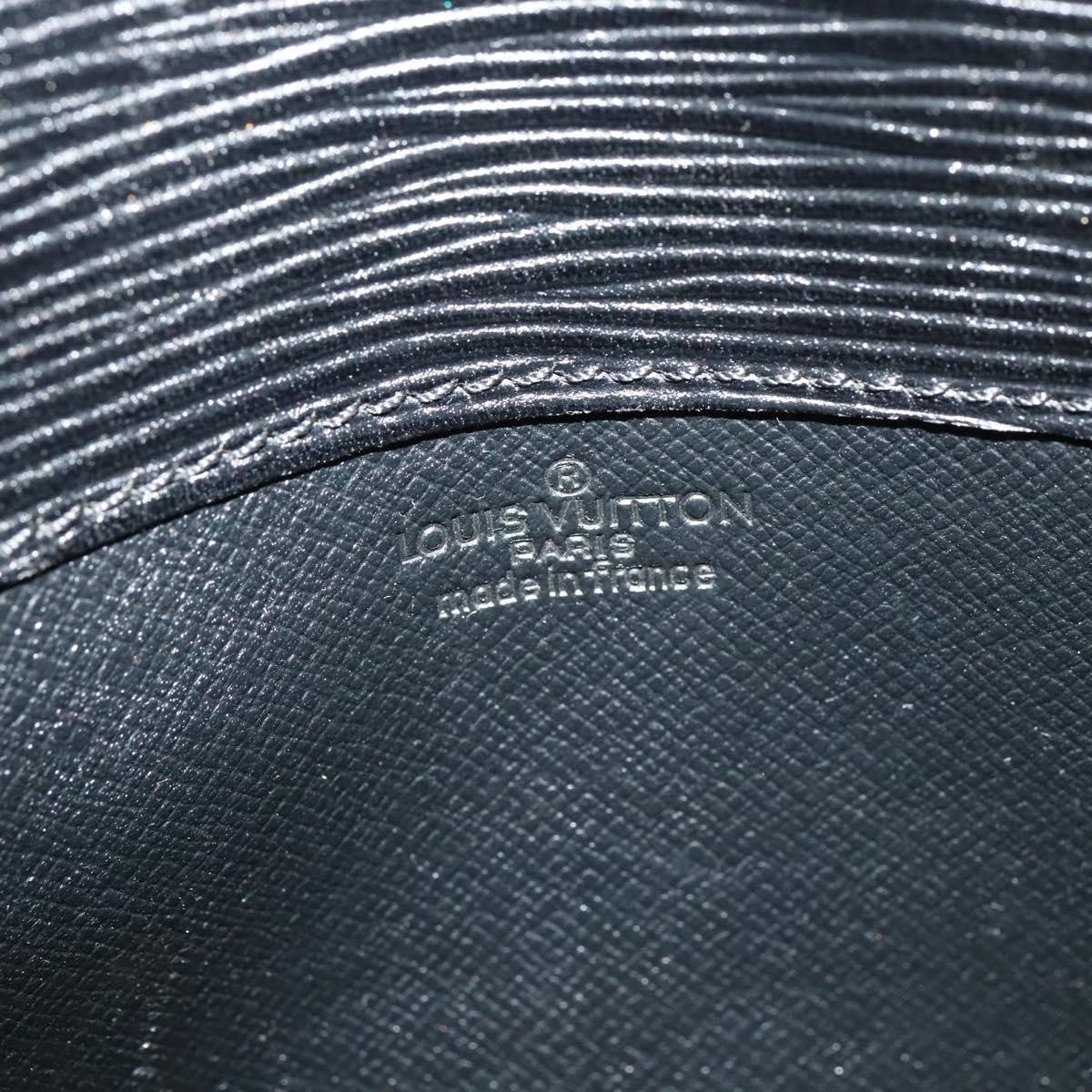 Louis Vuitton Cartouchiere Handbag Epi Leather, BLACK, LEATHER, Handbag