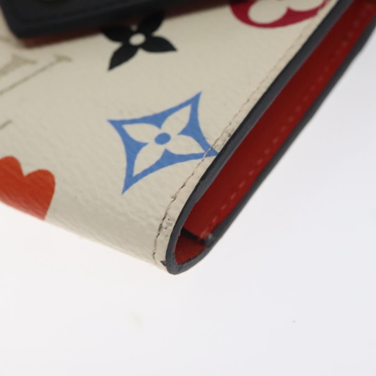 Louis Vuitton Game On Card Holder Monogram Canvas and Epi Leather, WHITE, CANVAS, Card Holders