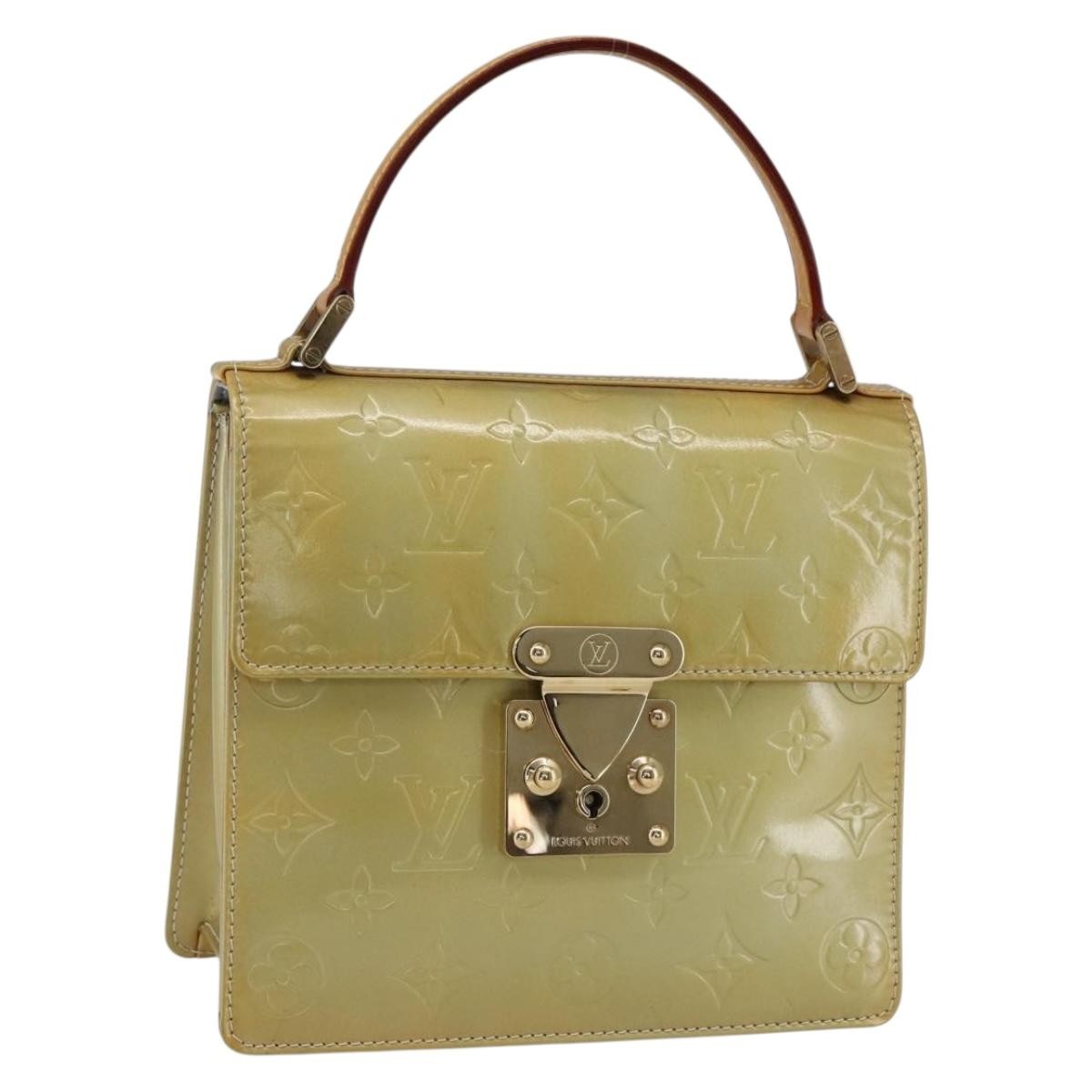 Louis Vuitton Spring Street NM Handbag Patent leather, GRAY, PATENT_LEATHER, Handbag
