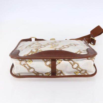 Louis Vuitton Charms Musette Handbag PVC Over Printed Silk, White, Plastic, Shoulder Bag
