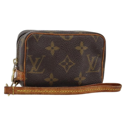 Louis Vuitton Wapity Trousse Pouch Monogram Canvas, BROWN, CANVAS, Clutche & pouche