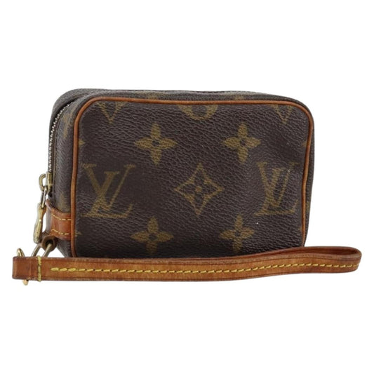 Louis Vuitton Wapity Trousse Pouch Monogram Canvas, BROWN, CANVAS, Clutche & pouche