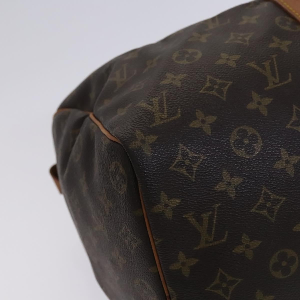 Louis Vuitton Keepall Bag Monogram Canvas, BROWN, CANVAS, Travel bag