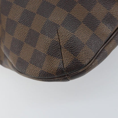 Louis Vuitton Bloomsbury Handbag Damier, Brown, Canvas, Handbag