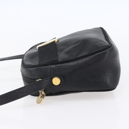 Salvatore Ferragamo Vara Bow camera Shoulder Bag Leather, BLACK, LEATHER, Shoulder bag