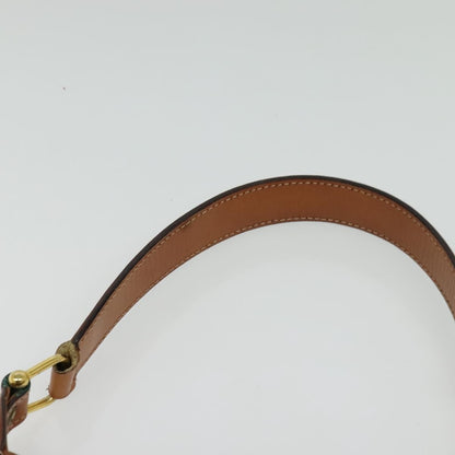 Celine Macadam Handbag Macadam with leather, BEIGE, CANVAS, Handbag