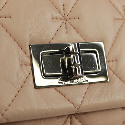 Chanel 2.55 Shoulder bag Leather, PINK, LEATHER, Shoulder bag