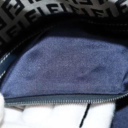 Fendi Mama Forever Bag Zucchino Canvas, Navy, Canvas, Shoulder Bag