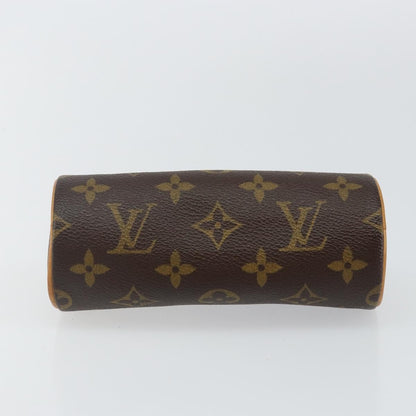 Louis Vuitton Papillon Pochette Monogram Canvas, BROWN, CANVAS, Handbag