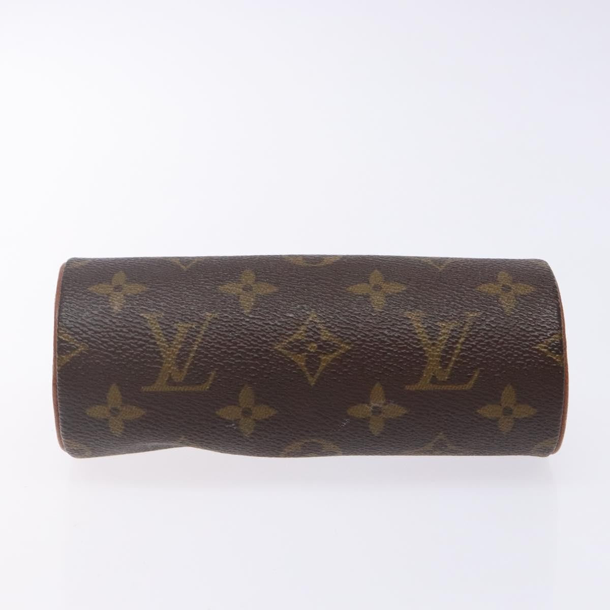 Louis Vuitton Papillon Pochette Monogram Canvas, BROWN, CANVAS, Clutche & pouche