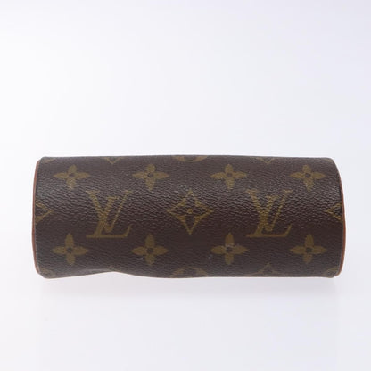Louis Vuitton Papillon Pochette Monogram Canvas, BROWN, CANVAS, Clutche & pouche