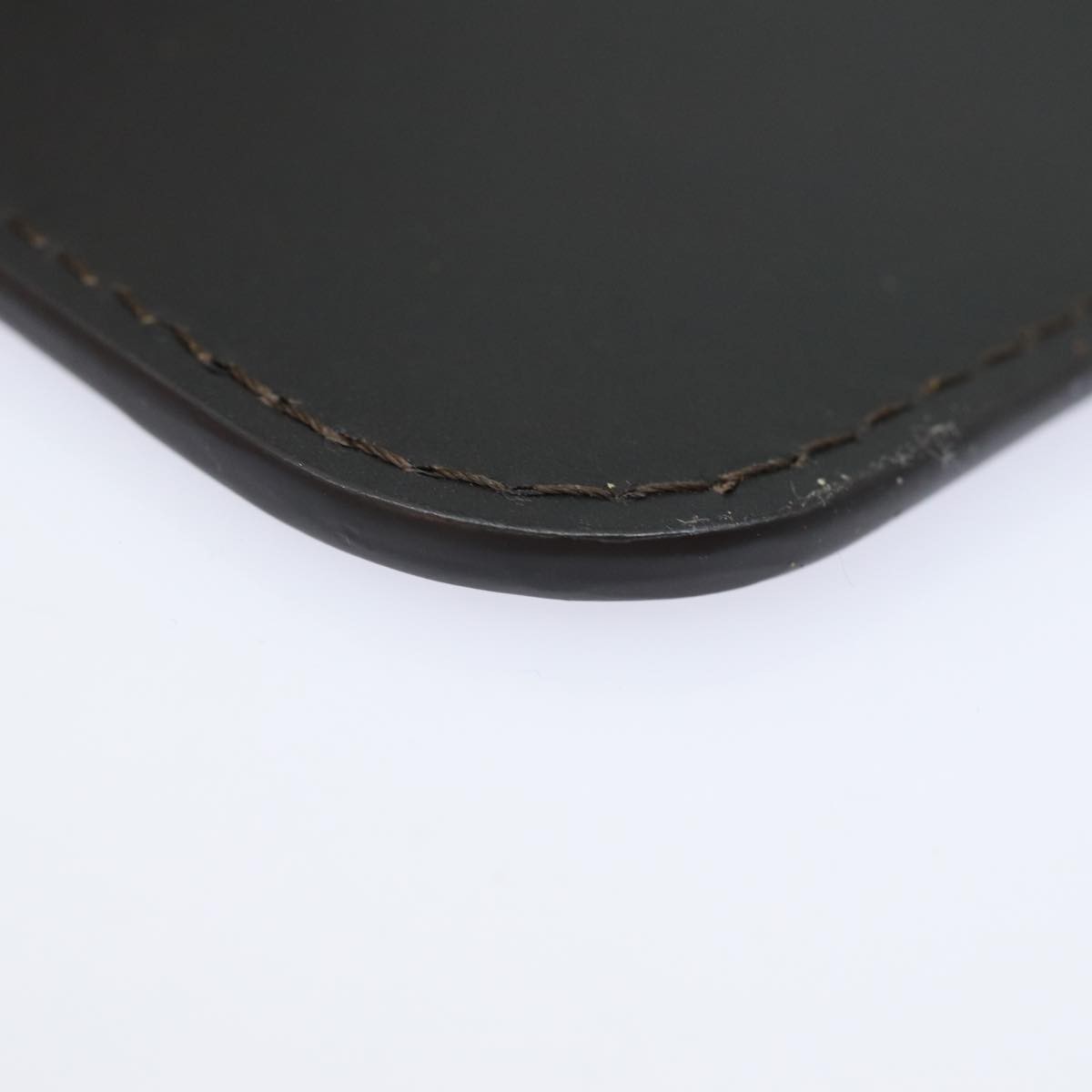 Louis Vuitton Neverfull Pochette Leather, BROWN, LEATHER, Clutche & pouche