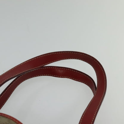 Celine Vintage Macadam Tote bag Canvas and Leather, BEIGE, CANVAS, Tote bag