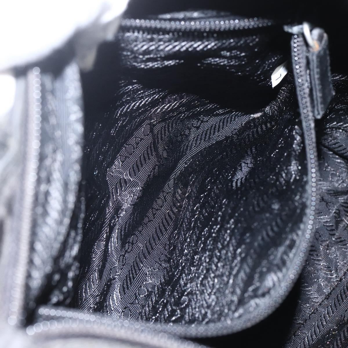 Prada Vintage Tote Tessuto, Black, Nylon, Tote Bag