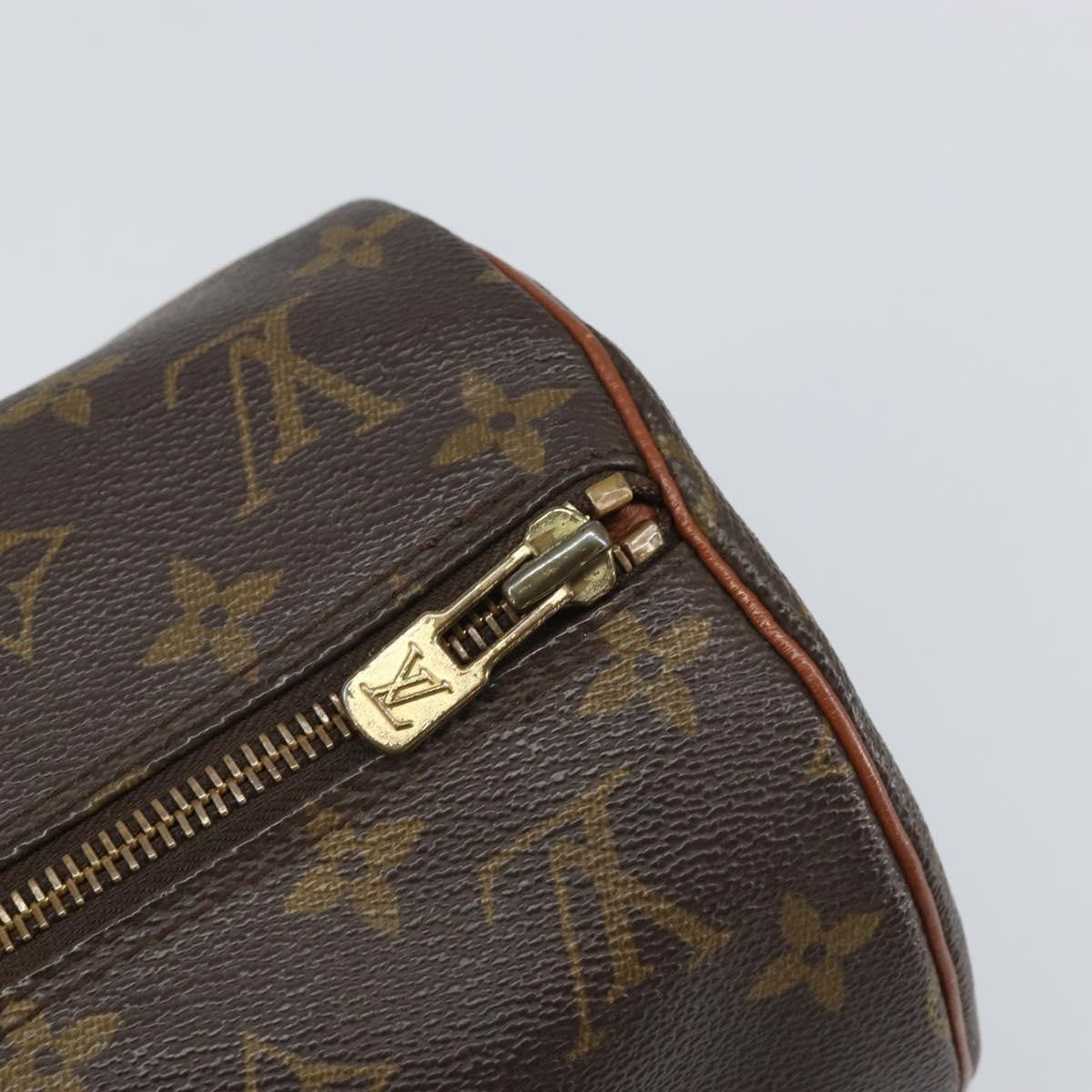 Louis Vuitton Papillon Handbag Monogram Canvas, BROWN, CANVAS, Handbag