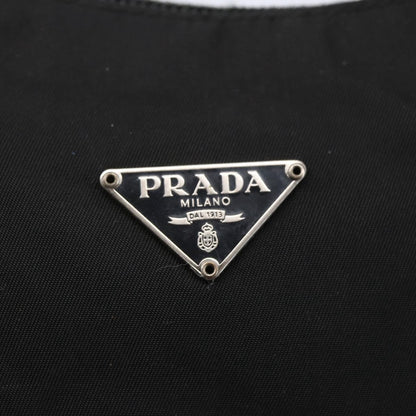 Prada Hobo Tessuto, BLACK, NYLON, Handbag