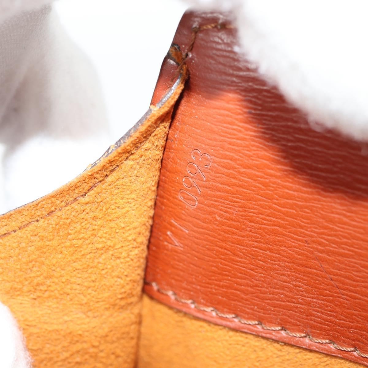 Louis Vuitton Cluny Shoulder Bag Epi Leather, BROWN, LEATHER, Shoulder bag