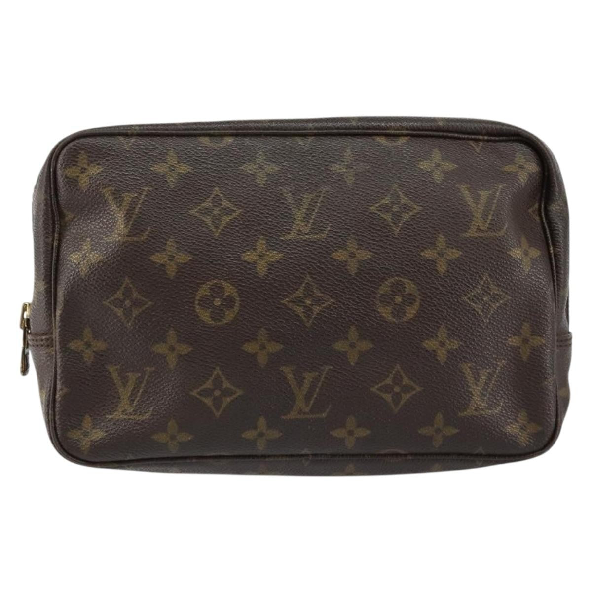 Louis Vuitton Trousse Toilette Monogram Canvas, BROWN, CANVAS, Clutche & pouche