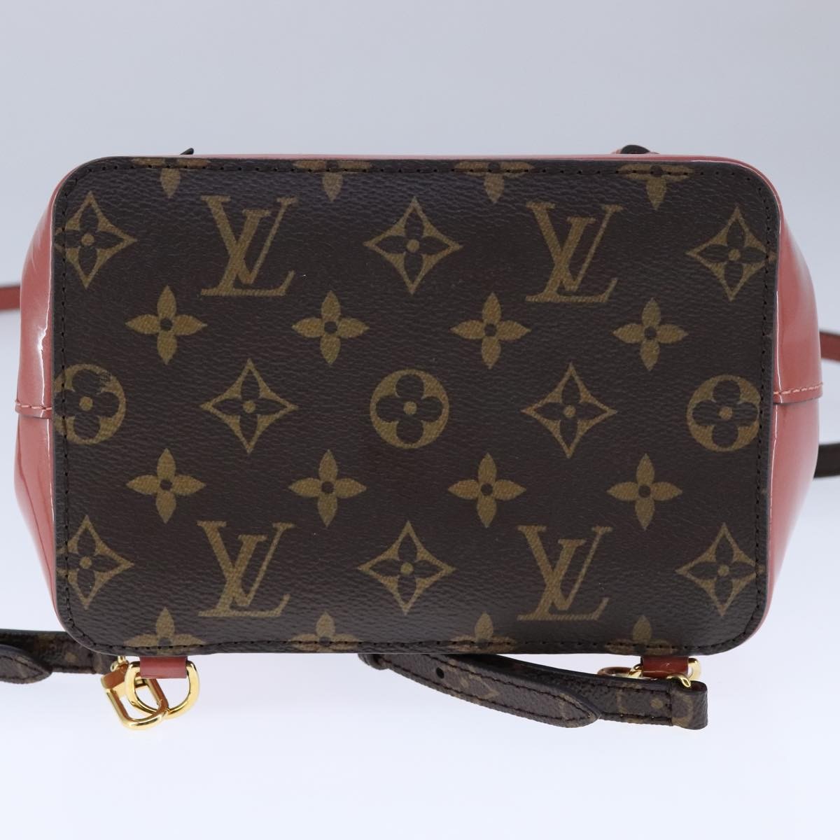 Louis Vuitton Hot Springs Backpack Monogram Vernis, PINK, CANVAS, Backpack