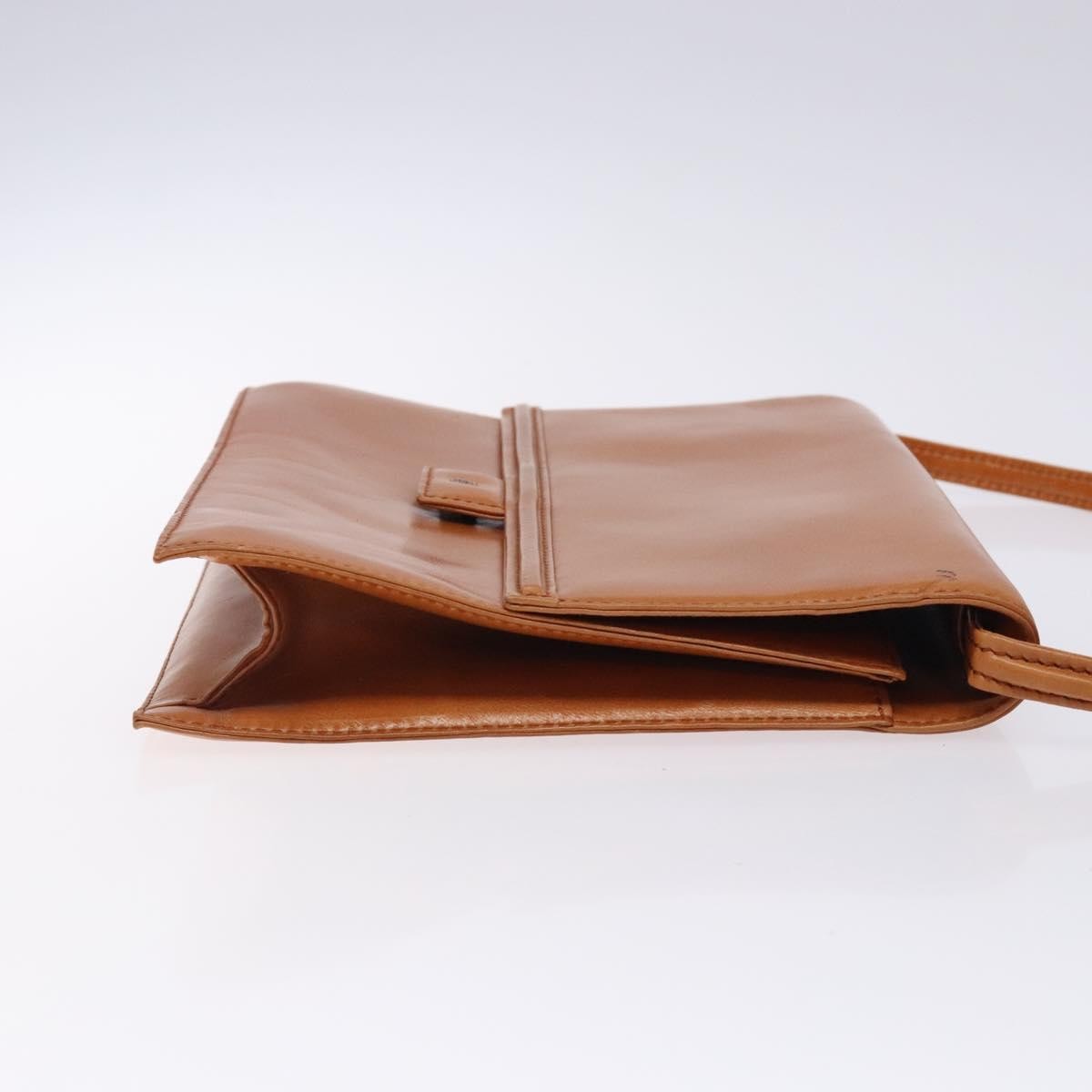 Loewe Anagram handbag Leather, BROWN, LEATHER, Handbag