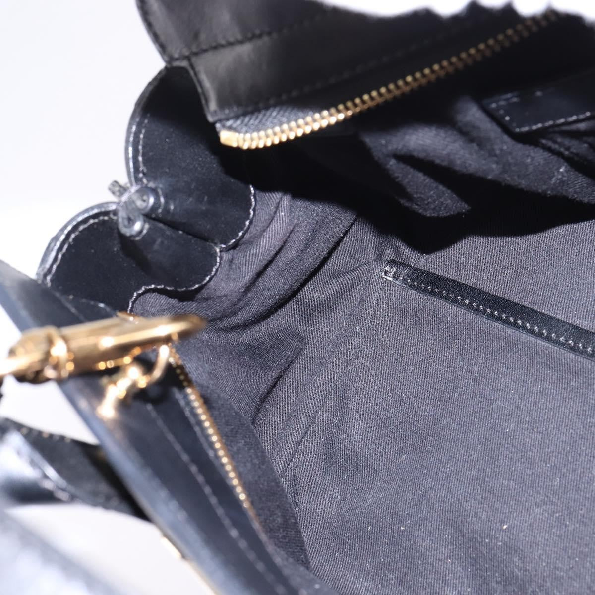 Chloe Alice Satchel Leather, NAVY, LEATHER, Handbag