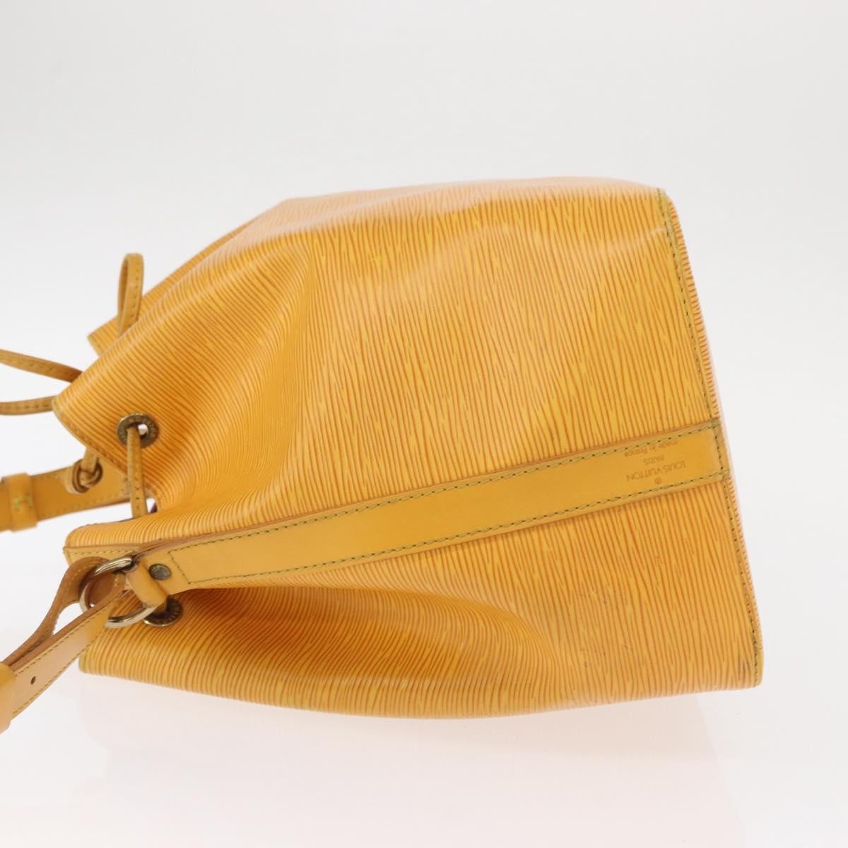 Louis Vuitton Petit Noe Handbag Epi Leather, YELLOW, LEATHER, Shoulder bag