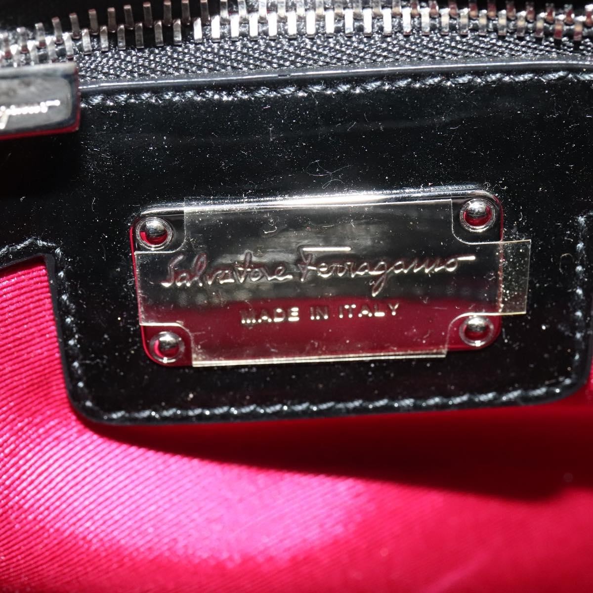 Salvatore Ferragamo Vala Handbag Nylon, PINK, NYLON, Handbag