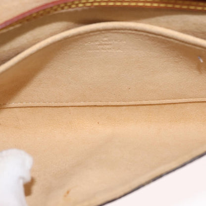 Louis Vuitton Twin Handbag Monogram Canvas, BROWN, CANVAS, Clutche & pouche
