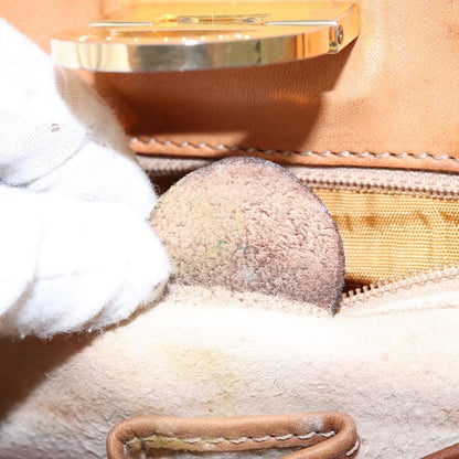 Celine Vintage Macadam Handbag Macadam, BROWN, CANVAS, Handbag