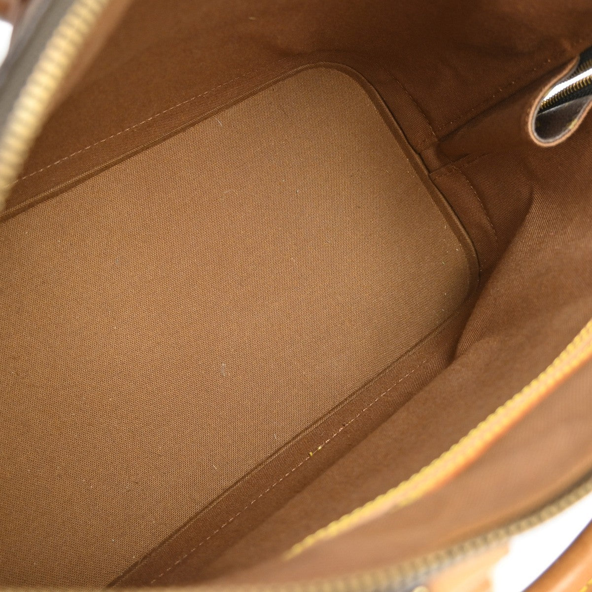 Louis Vuitton Alma Handbag Monogram Canvas, BROWN, CANVAS, Handbag