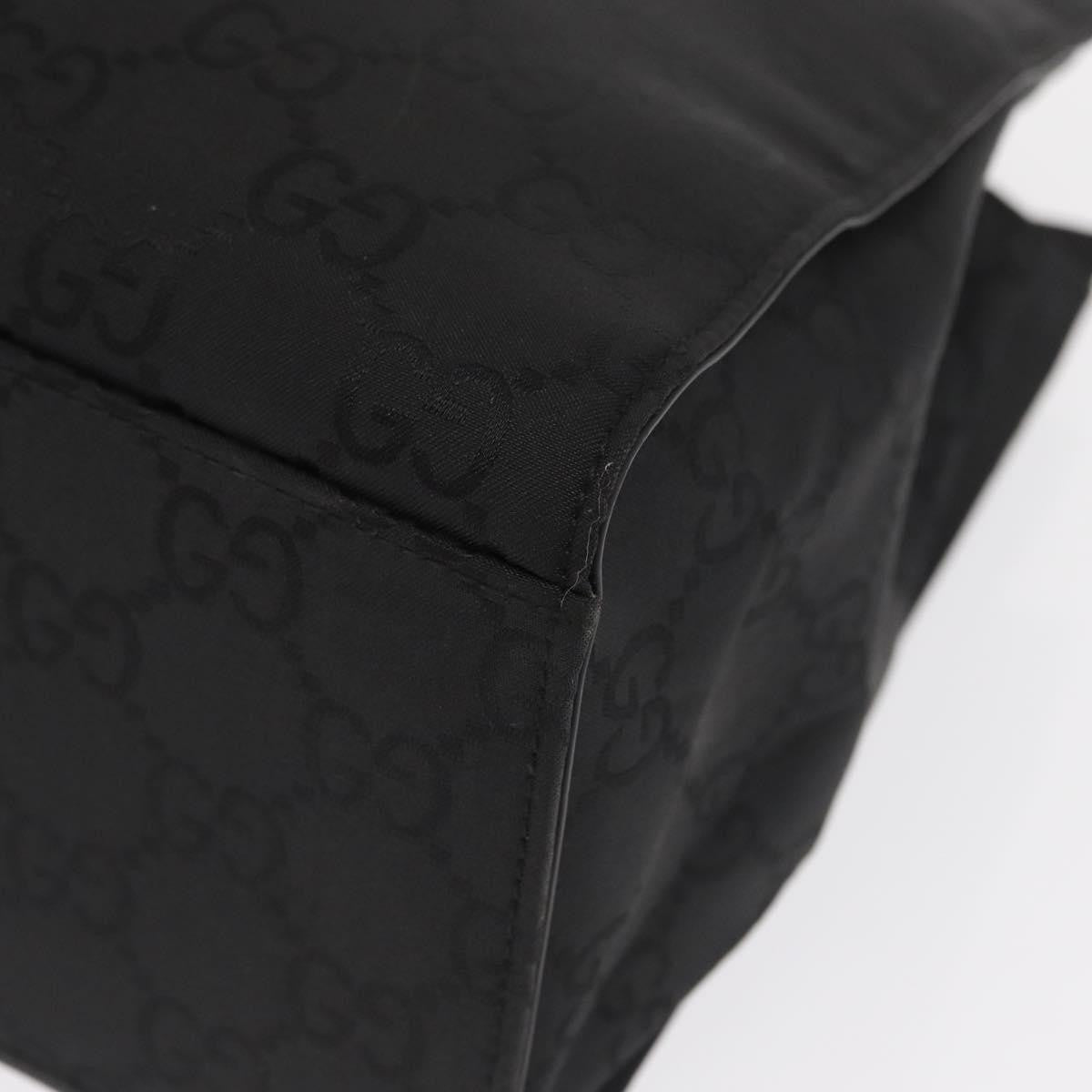 Gucci Bamboo tote bag Canvas, BLACK, CANVAS, Tote bag