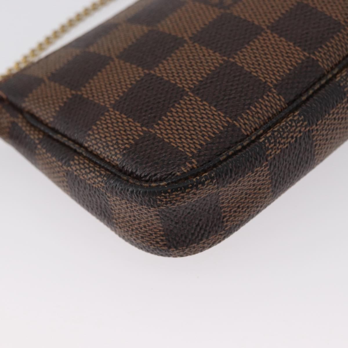 Louis Vuitton Pochette Accessoires Limited Edition Damier, BROWN, CANVAS, Clutche & pouche