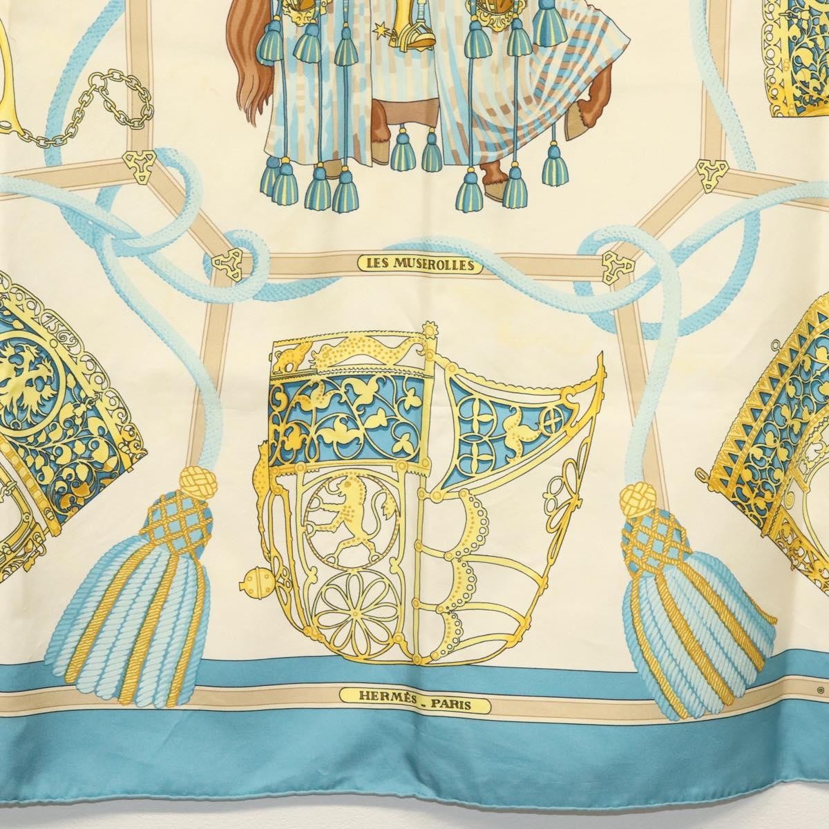 Hermes Carré 90 Silk multicolor, BLUE, SILK, Scarve & shawl