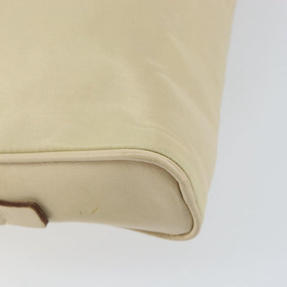 Prada Vintage Handbag Tessuto, BEIGE, NYLON, Handbag