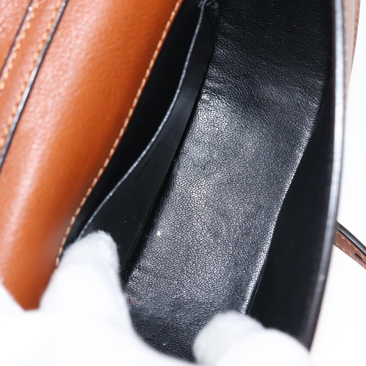 Chloe Nile Crossbody Bag Leather, BROWN, LEATHER, Crossbody bag