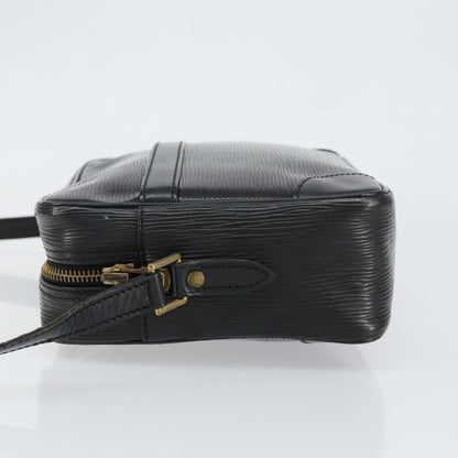 Louis Vuitton Trocadero Handbag Epi Leather, BLACK, LEATHER, Shoulder bag